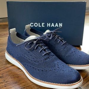 Marine Blue Cole Haan Oxford shoe (women’s)